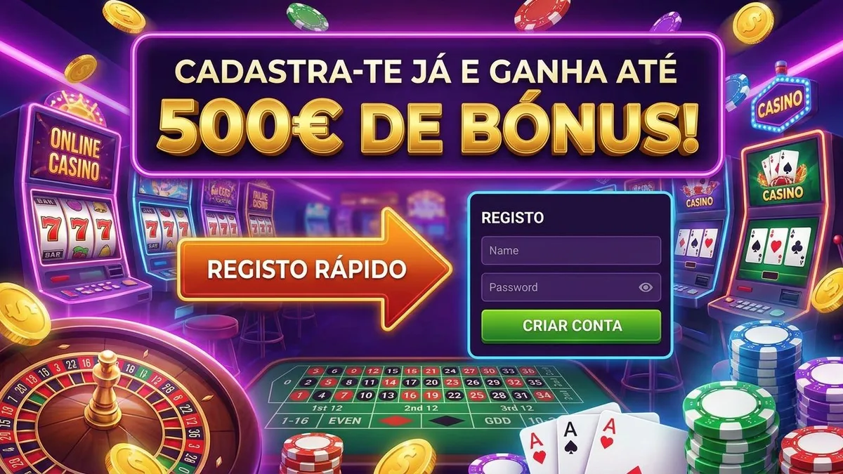 Registo com bónus
